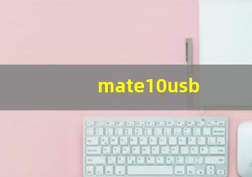 mate10usb